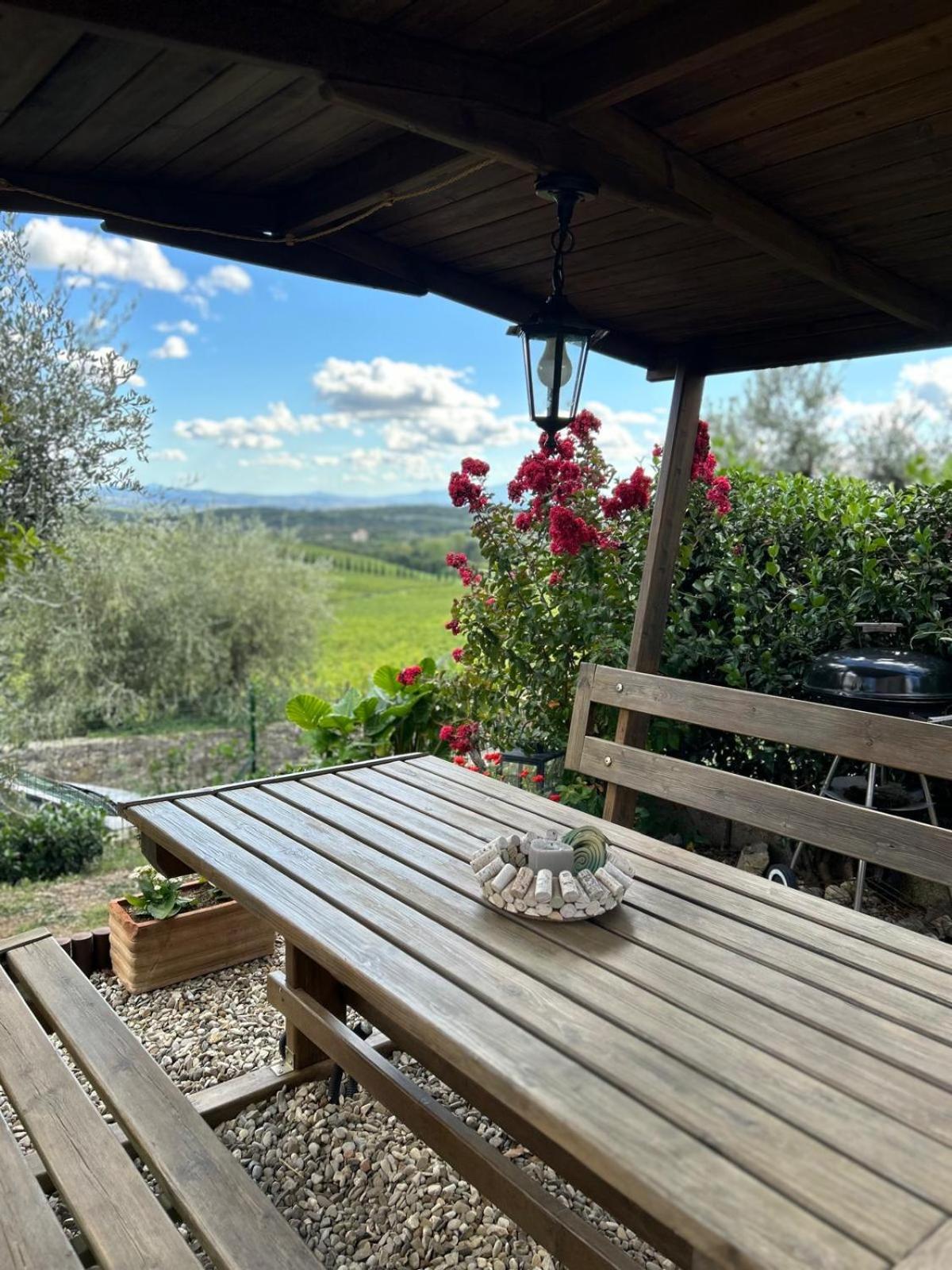 Casa Guardiavigna In Chianti Apartment San Gusme Bagian luar foto